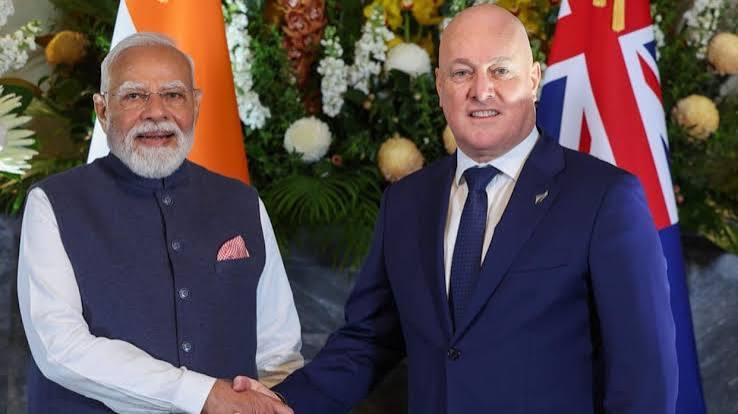 Read more about the article PM मोदी का न्यूजीलैंड दौरा: भारत-न्यूजीलैंड संबंधों को नई दिशा, व्यापार और रक्षा सहयोग पर जोर