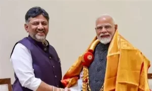 Read more about the article ‘मुझे सिर्फ पांच मिनट मिले हैं’: मैसूरु कार्यक्रम में DKS ने छोटा किया भाषण, बोले- पीएम मोदी का संदेश ज्यादा महत्वपूर्ण