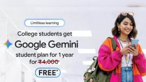 Read more about the article Google Students AI Offer 2026: कॉलेज छात्रों को एक साल की मुफ्त AI Subscription, जानें ऑफर की पूरी जानकारी